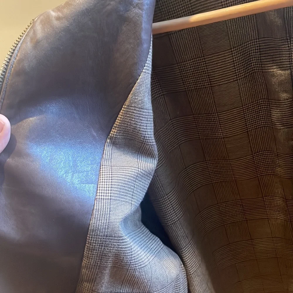 COPY - Vintage Polo Ralph Lauren Brown Soft Premium Leather Jacket Zip Up Coat … - Picture 2 of 11